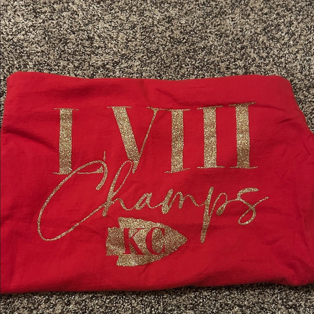 Red LVIII Champs KC T-shirt